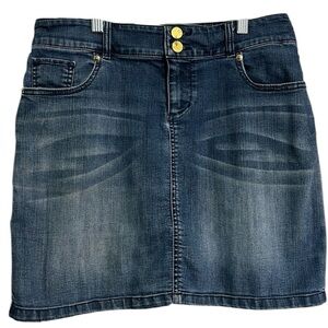 New York & Co Jean Skirt Size 6